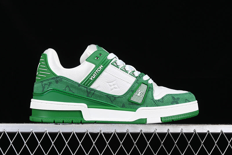 Luxury Trainer Sneaker Green - Step Up