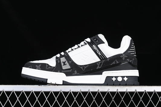 Luxury Trainer Sneaker Black - Step Up