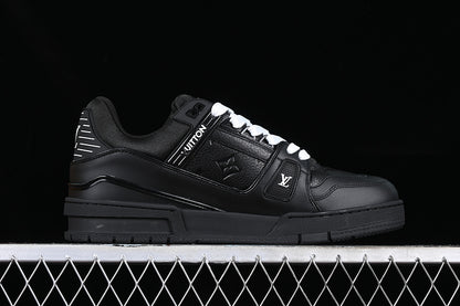 Luxury Trainer Sneaker All Black - Step Up
