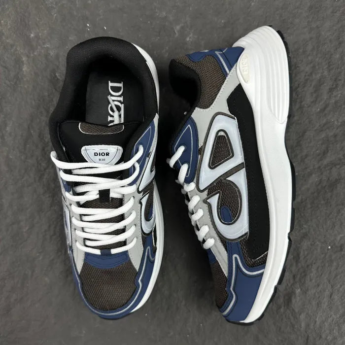 Luxury B30 Sneaker Midnight Black - Step Up