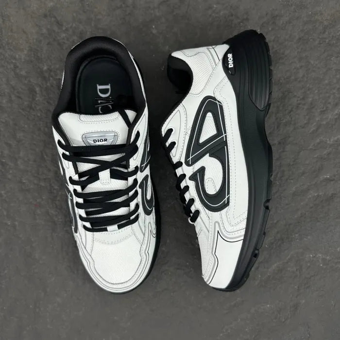 Luxury B30 Sneaker Black White - Step Up