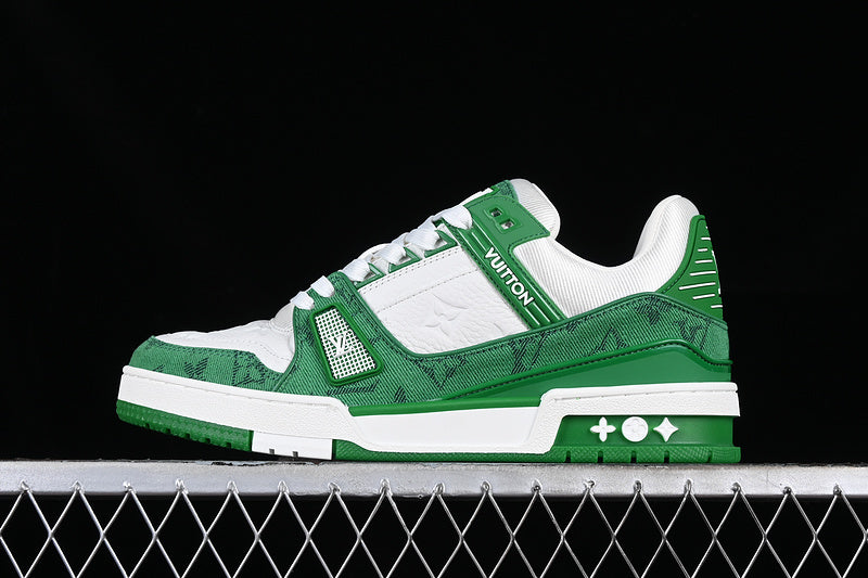 Luxury Trainer Sneaker Green - Step Up