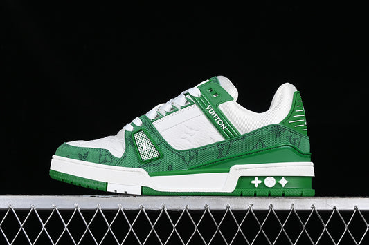 Luxury Trainer Sneaker Green - Step Up