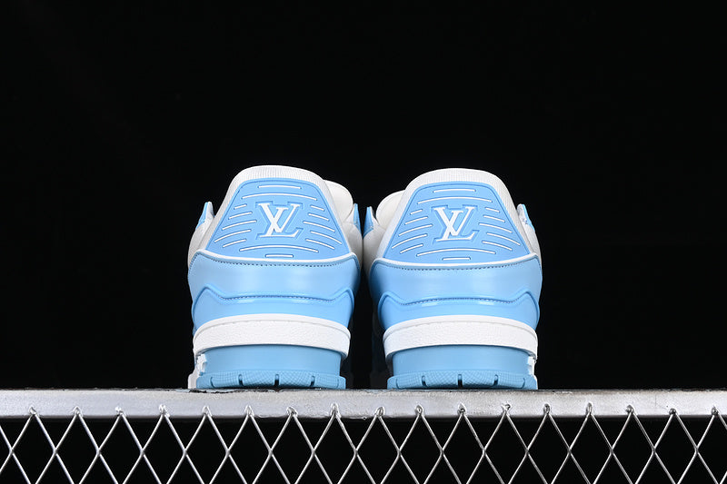 Luxury Trainer Sneaker Light Blue - Step Up