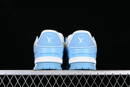 Luxury Trainer Sneaker Light Blue - Step Up