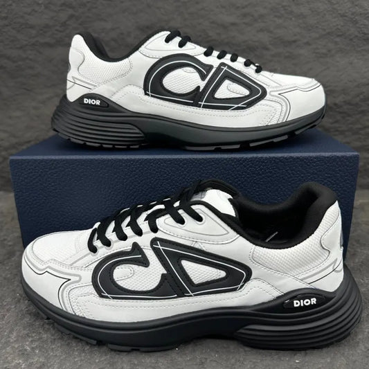 Luxury B30 Sneaker Black White - Step Up
