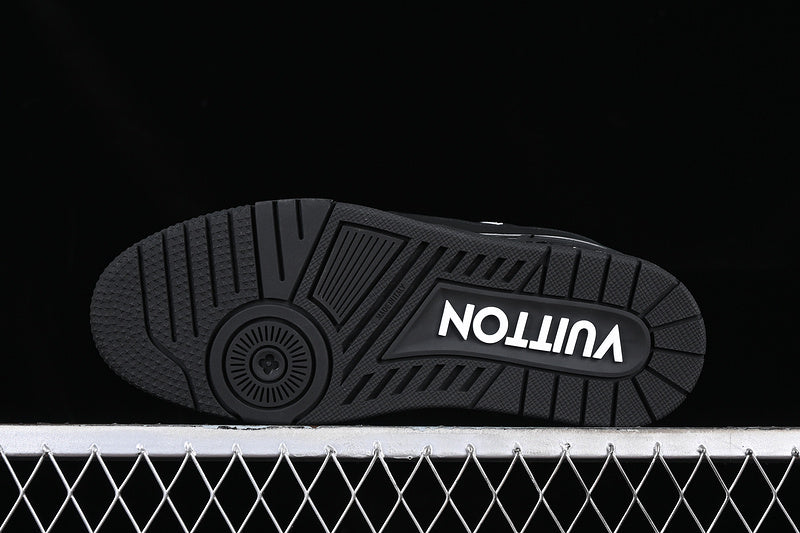 Luxury Trainer Sneaker All Black - Step Up